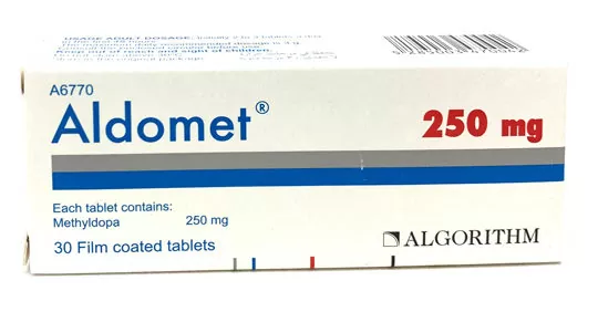 ALDOMET 250MG BT30 HAC PHARMA