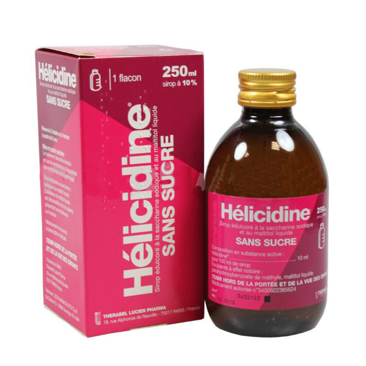 HELICIDINE 10%SP 250 ML