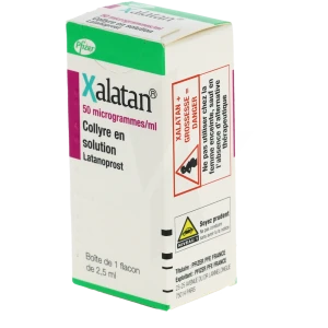 XALATAN COLLYR 50MCRG/ML FL2,5